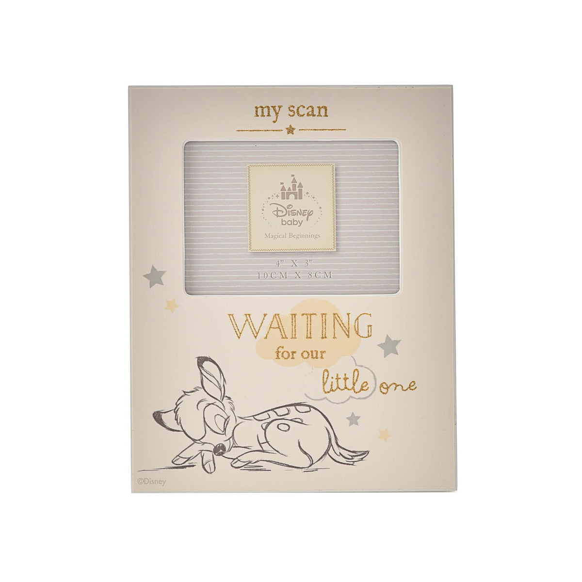 Disney Magical Beginnings Frame 4" x 3" Baby Scan - Bambi