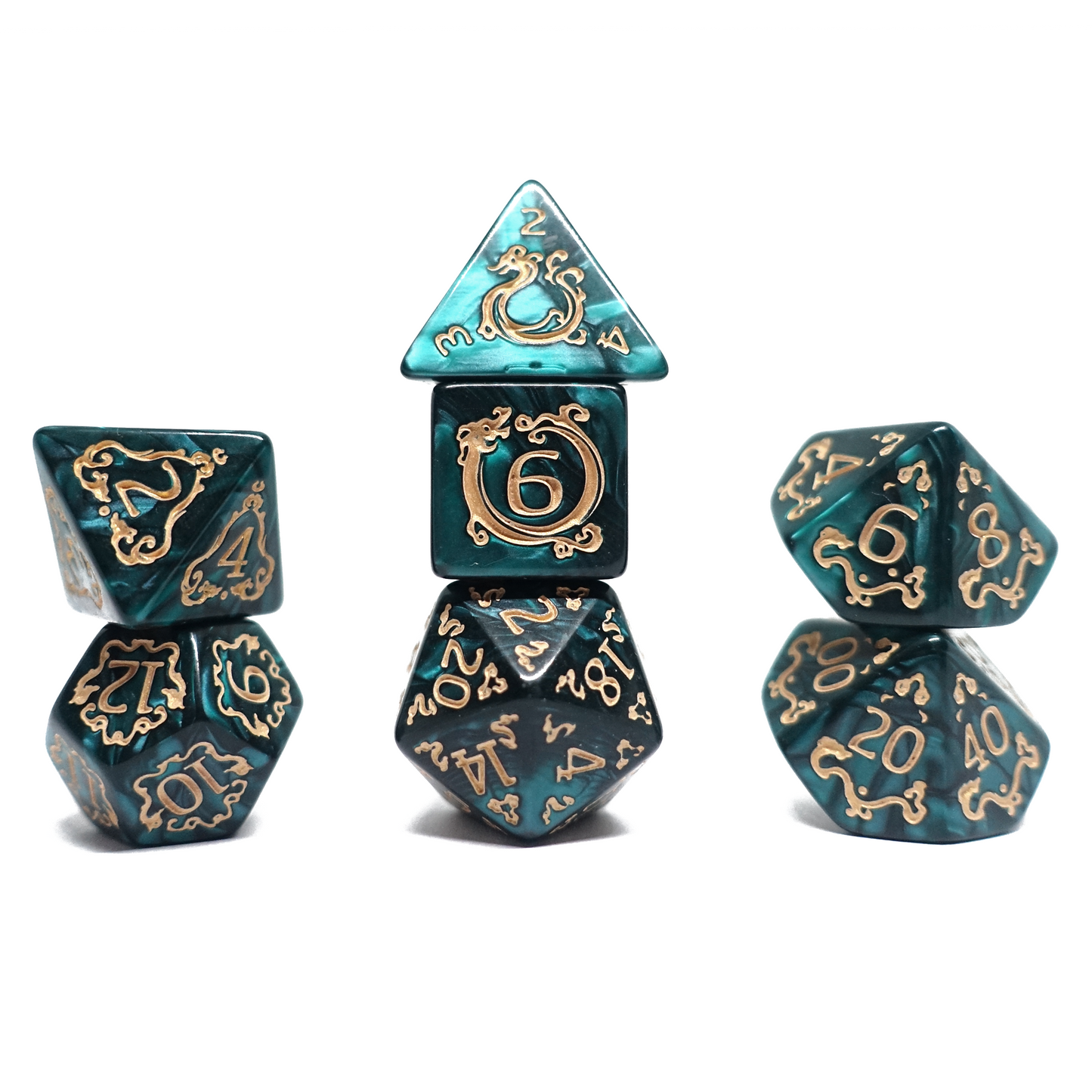 Dragons Scale Dice Set