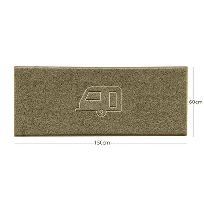 "Caravan" Grey Spaghetti Door Mat