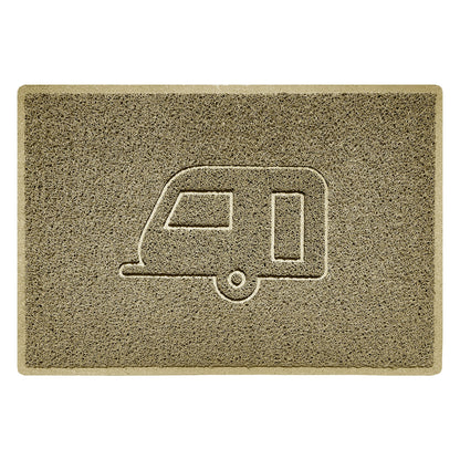 "Caravan" Grey Spaghetti Door Mat