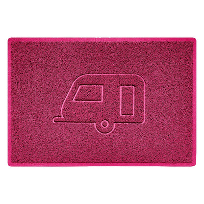 "Caravan" Grey Spaghetti Door Mat
