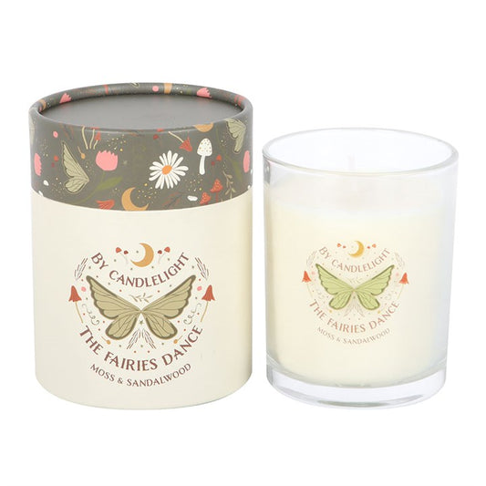 Fairy Wing Moss & Sandalwood Candle