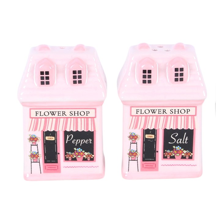 Flower Shop Salt and Pepper Shakers