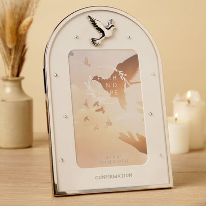 Faith & Hope Arch Frame 4'' x 6'' - Confirmation
