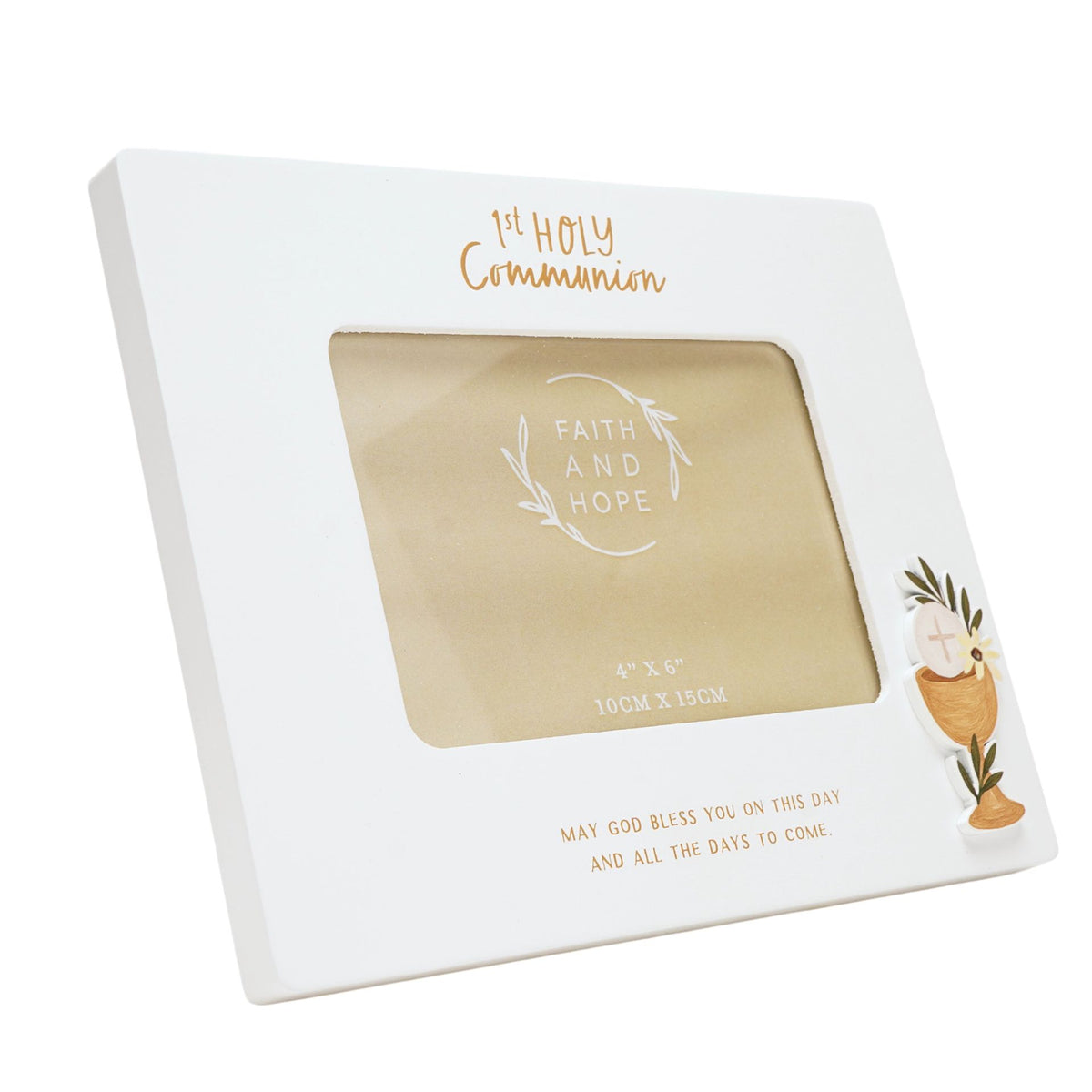 Faith & Hope Photo Frame 6'' x 4'' - 1st Communion