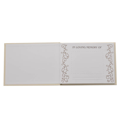 Juliana "In Loving Memory" Book of Condolence
