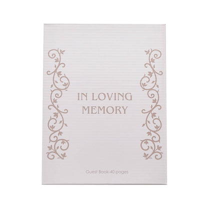 Juliana "In Loving Memory" Book of Condolence