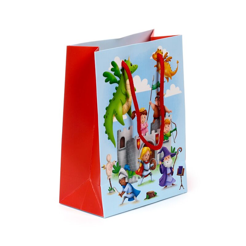 Gift Bag ~ Knights & Dragons - Medium
