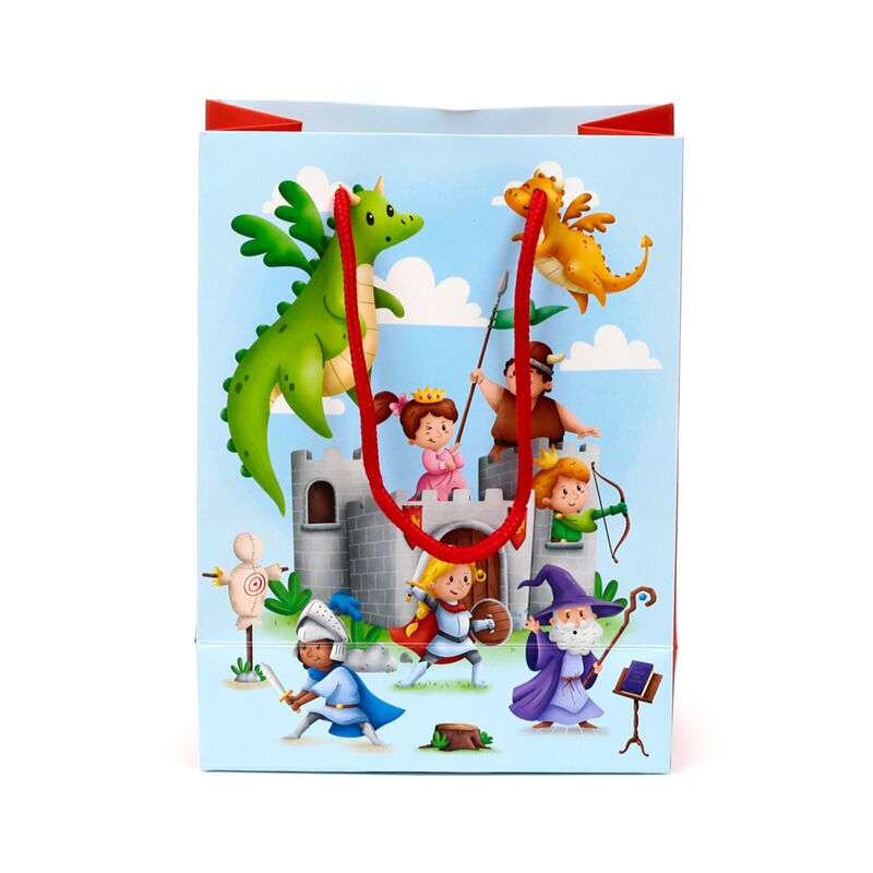 Gift Bag ~ Knights & Dragons - Medium