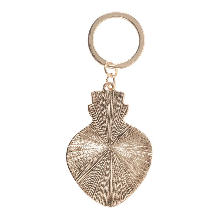 Green Witch Potion Bottle Keyring