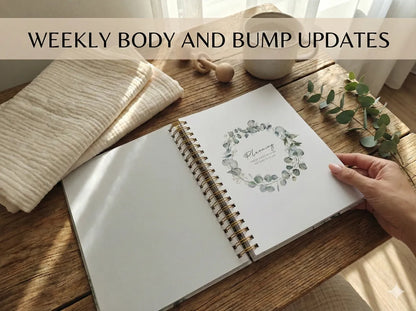 Pregnancy Journal Memory Book - Journals for First Time Moms, Baby Memory Book