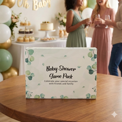 Baby Shower Games Bundle - 6 Game Bundle