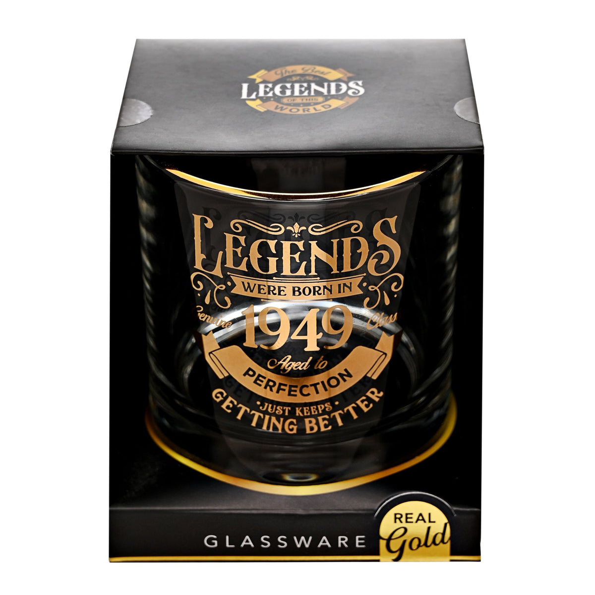 Harvey Makin Legend Tumbler Glass - Golf