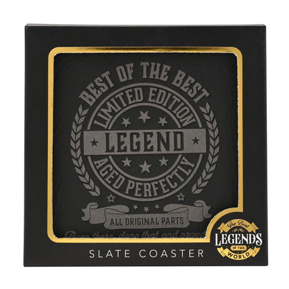 Harvey Makin Legend Slate Coaster - Best