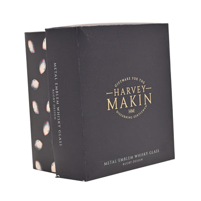Harvey Makin Whisky Glass - Rugby