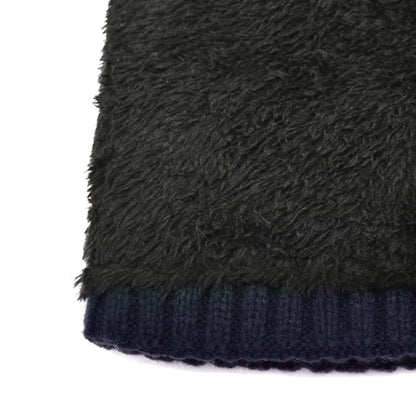 Harvey Makin Layers Hat and Gloves Gift Set - Navy Blue