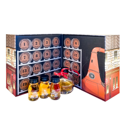 25 Day Scotch Whisky Advent Calendar. Includes Glass Bauble for Day 25 & Tasting Videos