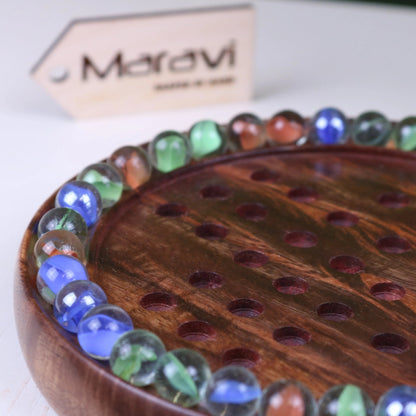 Jajur Wooden Solitaire Game