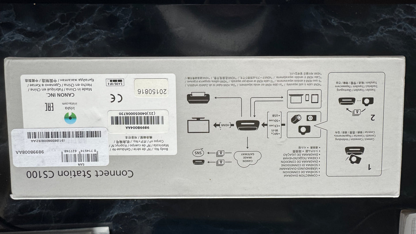 Canon Connect Station CS100 - 1TB Media Storage