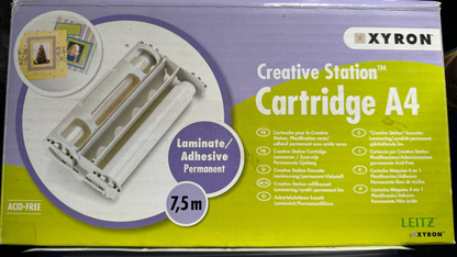 Xyron Creative Station - A4 / 9 Inch + 2x Part-Used Lamination Cartidges
