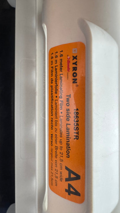 Xyron Creative Station - A4 / 9 Inch + 2x Part-Used Lamination Cartidges