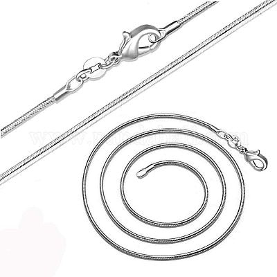 Sterling Silver 925 Necklace Chains - Snake / Cable