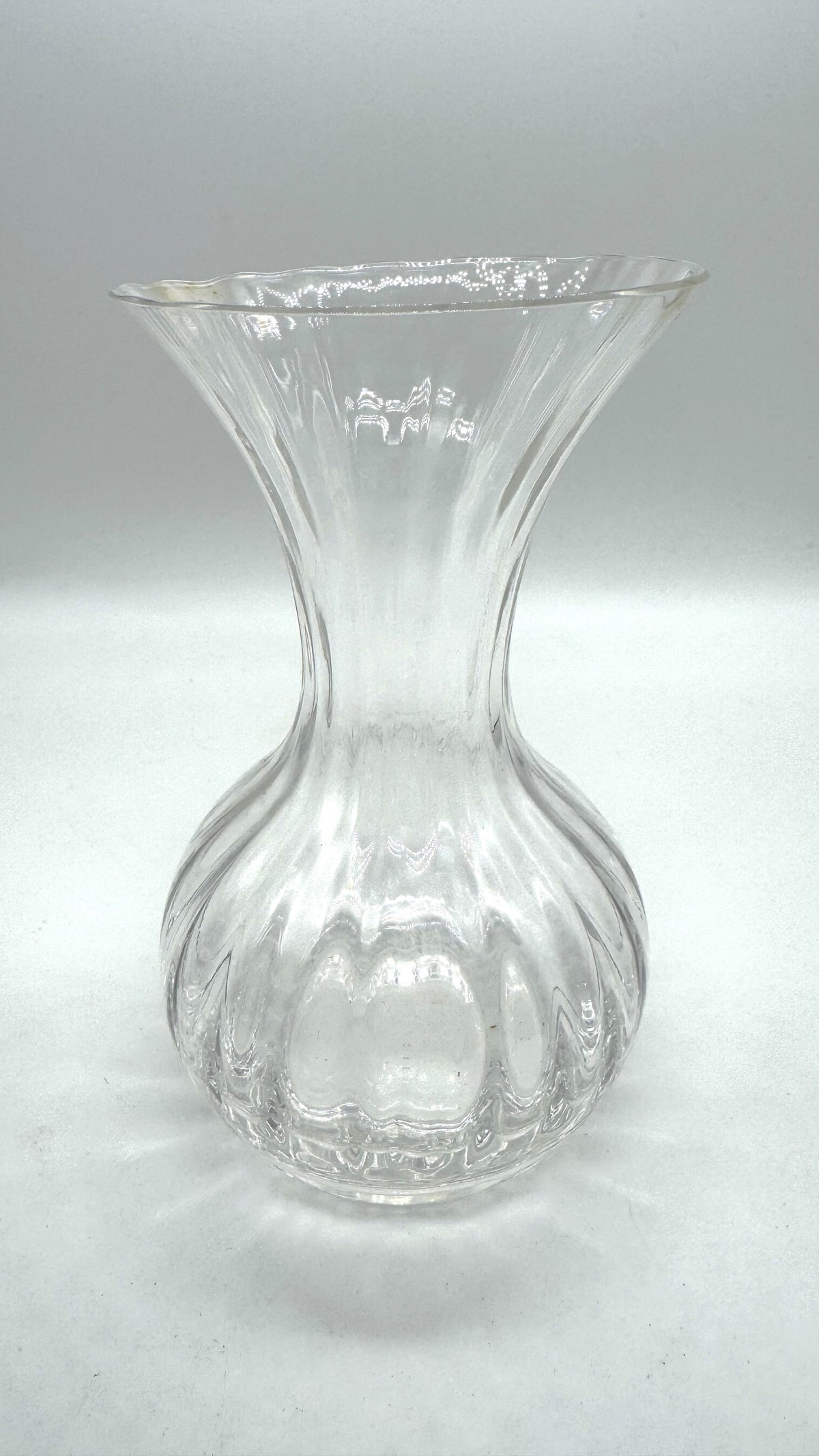 Vintage Dartington Glass WFT106 Hellenic Greek Vase Designed by Frank Thrower