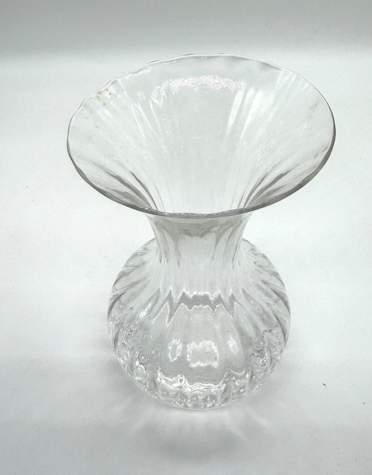 Vintage Dartington Glass WFT106 Hellenic Greek Vase Designed by Frank Thrower