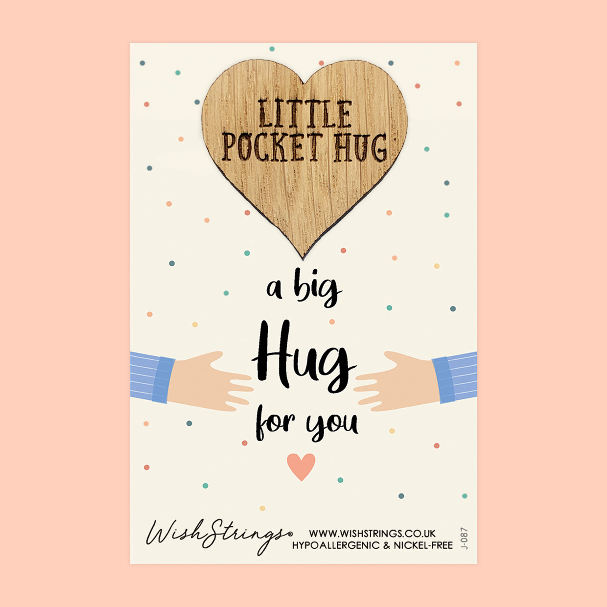 Pocket Hug - A Big Hug | Sending Hugs & Thinking of You Gift | Keepsake Token for Comfort & Support
