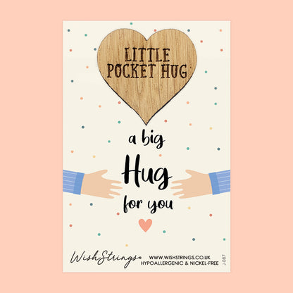 Pocket Hug - A Big Hug | Sending Hugs & Thinking of You Gift | Keepsake Token for Comfort & Support