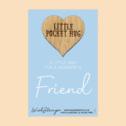 Pocket Hug - Special Friend | Thoughtful Friendship Gift | Keepsake Token for Sending Hugs to a Cherished Friend