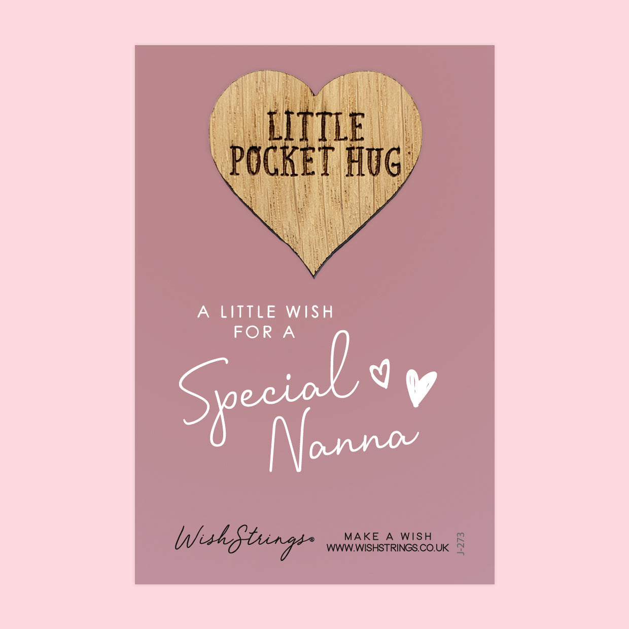 Pocket Hug - Special Nanna | Thoughtful Gift with Love from Grandchildren | Keepsake Token for Sending Hugs & Appreciation to a Cherished Nanna