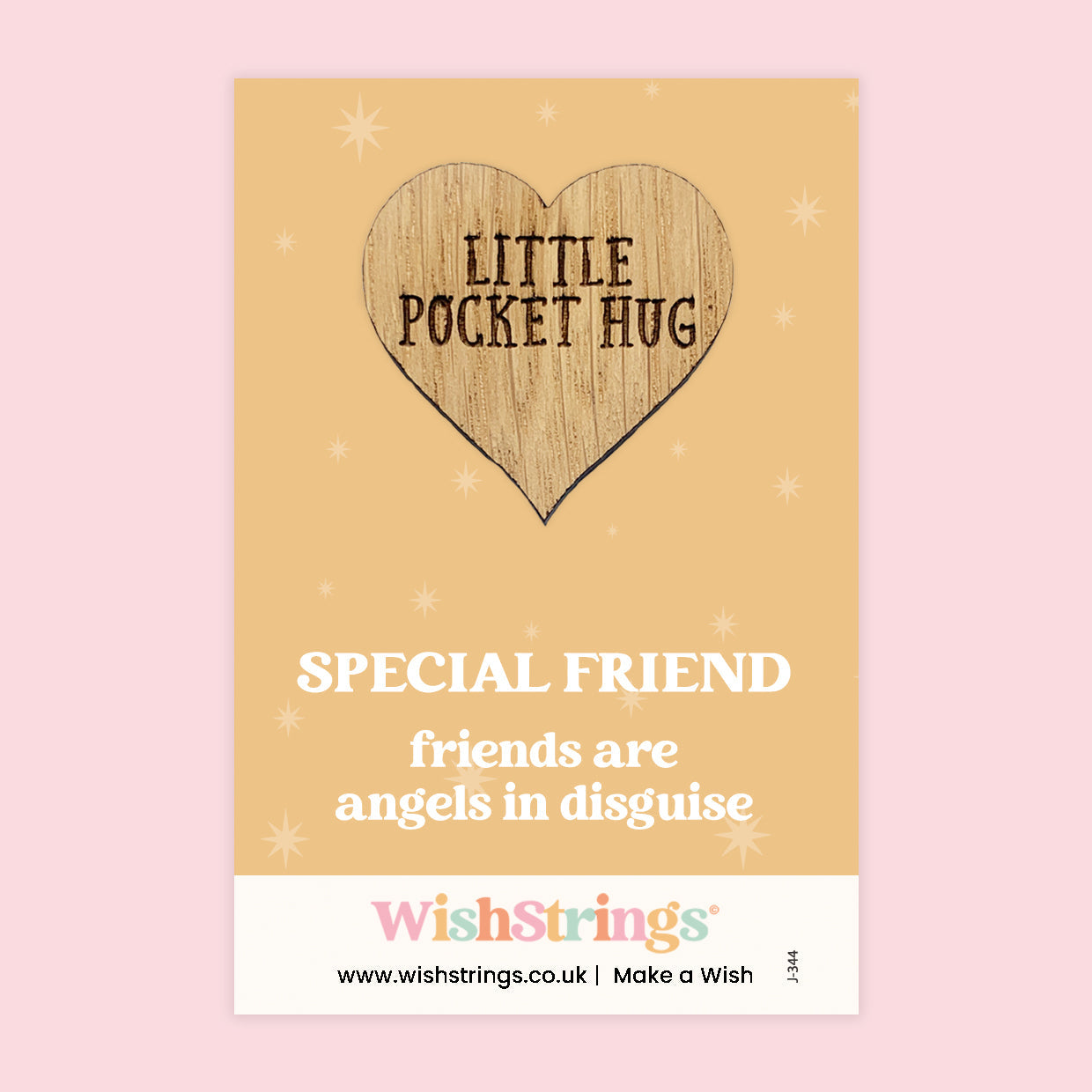 Pocket Hug - Special Friend | Thoughtful Friendship Gift | Keepsake Token for Friends Who Are Angels in Disguise