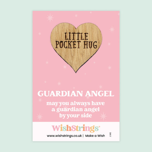 Pocket Hug - Guardian Angel | Blessing & Protection Gift | Keepsake Token for Guidance & Always Being by Your Side