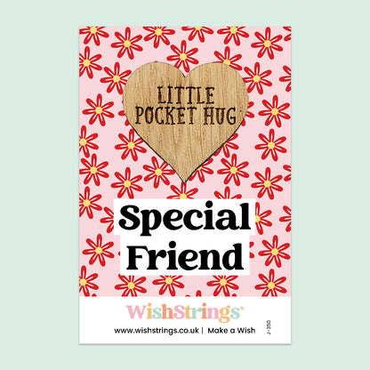 Pocket Hug - Special Friend | Thoughtful Gift for a Cherished Friendship | Keepsake Token for Sending Hugs & Appreciation