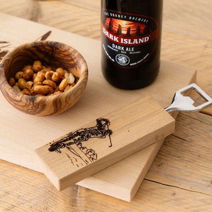 Golf Beech Bottle Opener