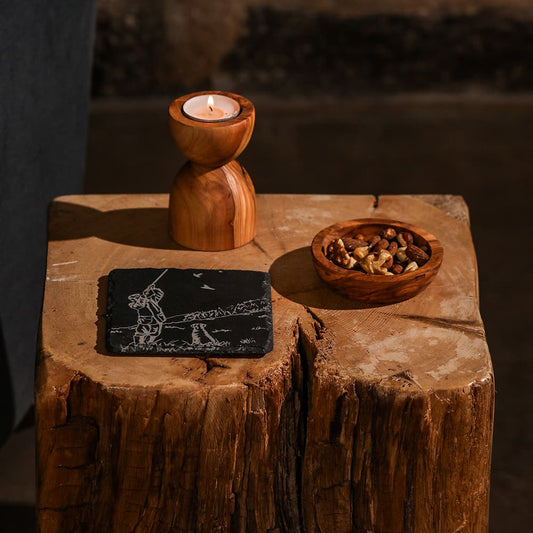 Shooting Single Slate Coaster