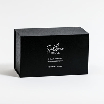 Black box with 'Selborne House' branding on a white background