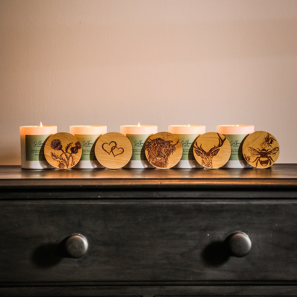 Highland Cow Fresh Fennel, Patchouli & Carrot Candle