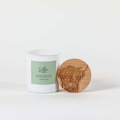 Highland Cow Fresh Fennel, Patchouli & Carrot Candle