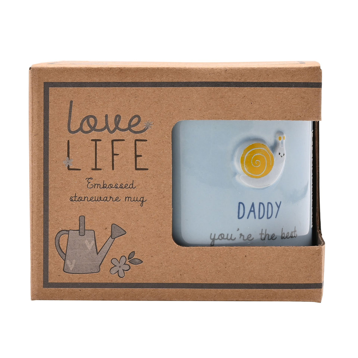 Love Life Embossed Mug - Daddy