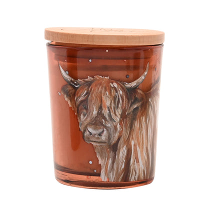 Meg Hawkins Mini Candle & Diffuser Set Highland Cow