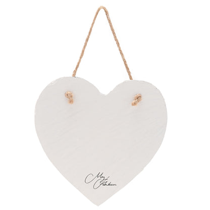 Meg Hawkins Slate Hanging Heart - Stag
