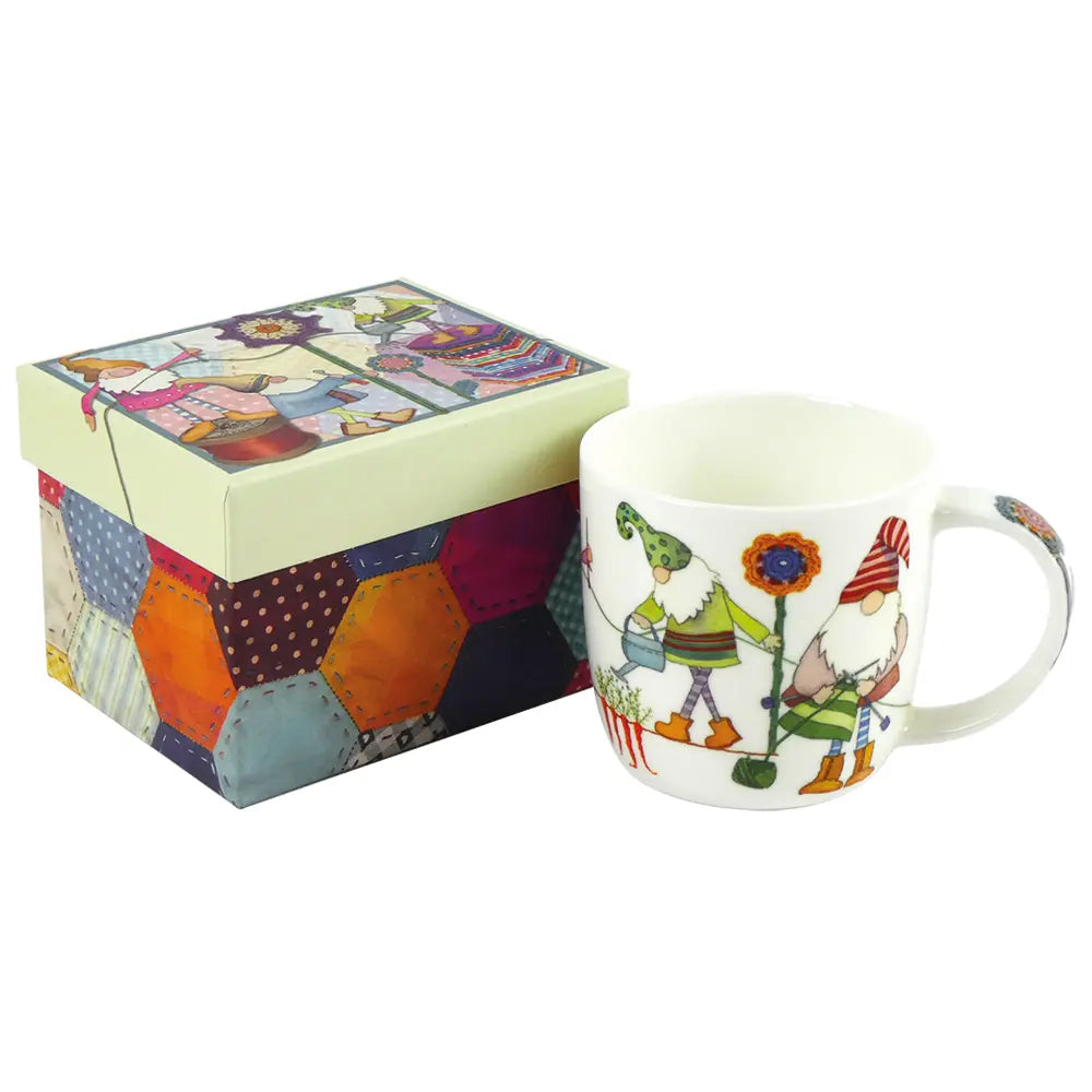 Emma Ball Bone China Mug in Gift Box - Crafting Gnomes