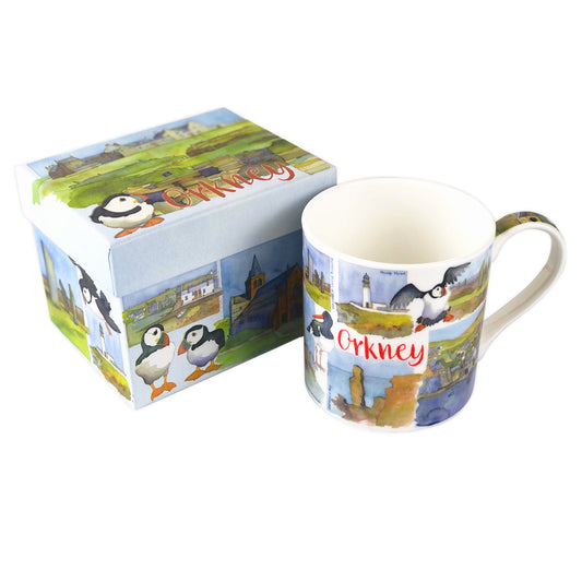 Orkney Bone China Mug by Emma Ball
