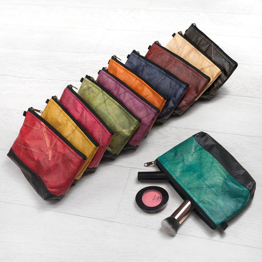 Vegan Leather Make Up Bag