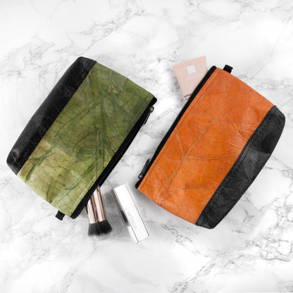 Vegan Leather Make Up Bag