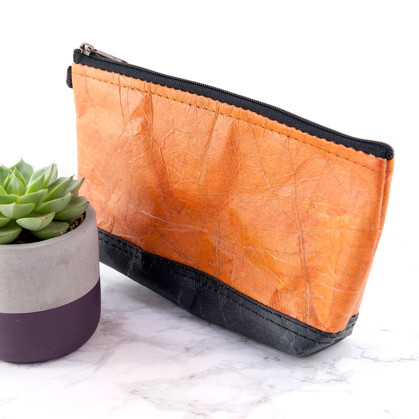 Vegan Leather Make Up Bag