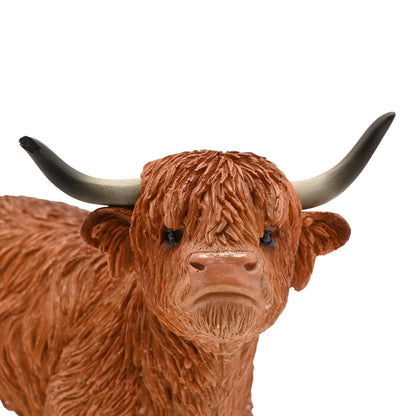 Naturecraft Standing Highland Cow 15cm