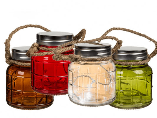 Decorative LED Glass Jar